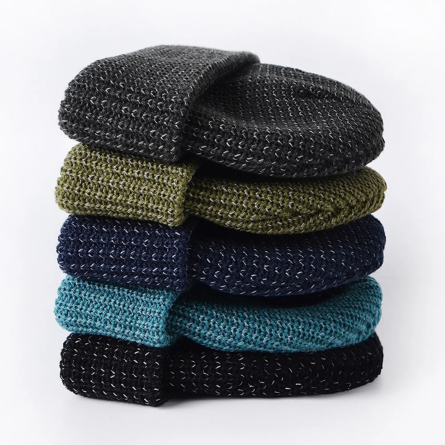 Wholesale Warm 100% Acrylic Cuffed Unisex Beanie Custom Logo 3D Embroidery Breathable Waterproof Rhinestone Beach Comfortable