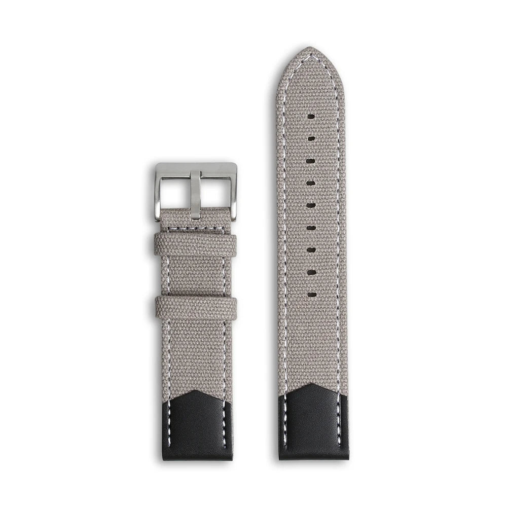 Sailcloth Canvas Watch Straps 22mm Sailcloth Strap Custom Quick Release Watch Bands