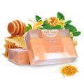 Aixin Private Label Handmade Soap Exfoliating Moisturizing Whitening Soap 24 K Gold Turmeric Honey Soap Bar
