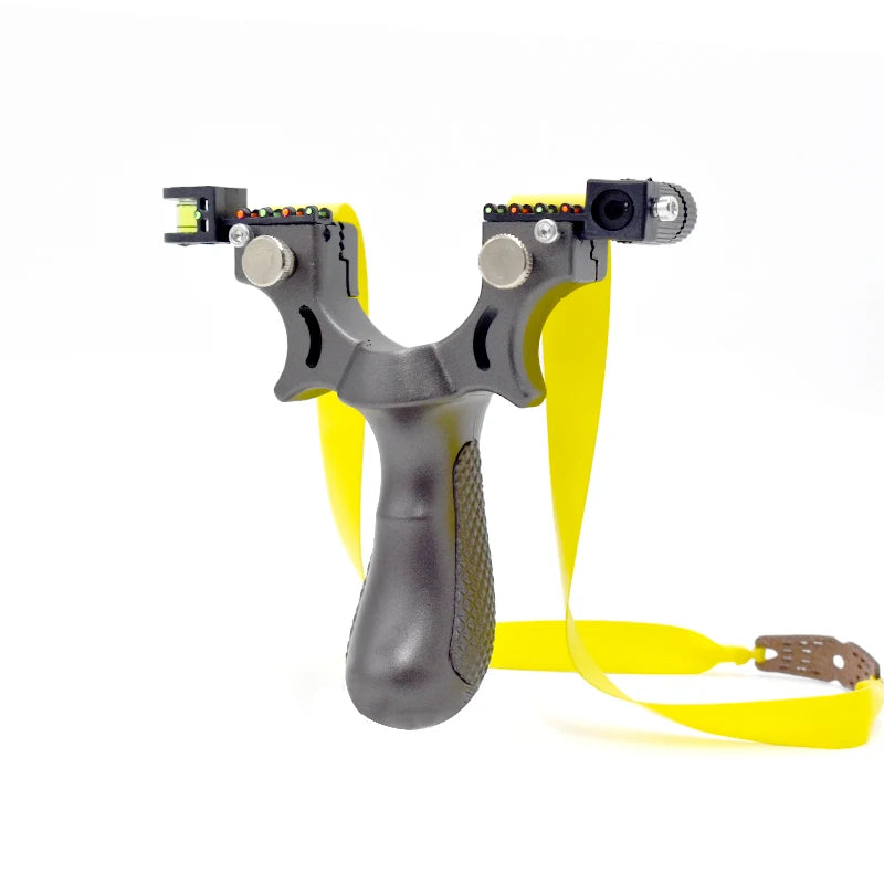 Piaoyu Precision Resin Super Durable Hunting Slingshot Outdoor Shooting Slingshots with Laser and Rubber Band