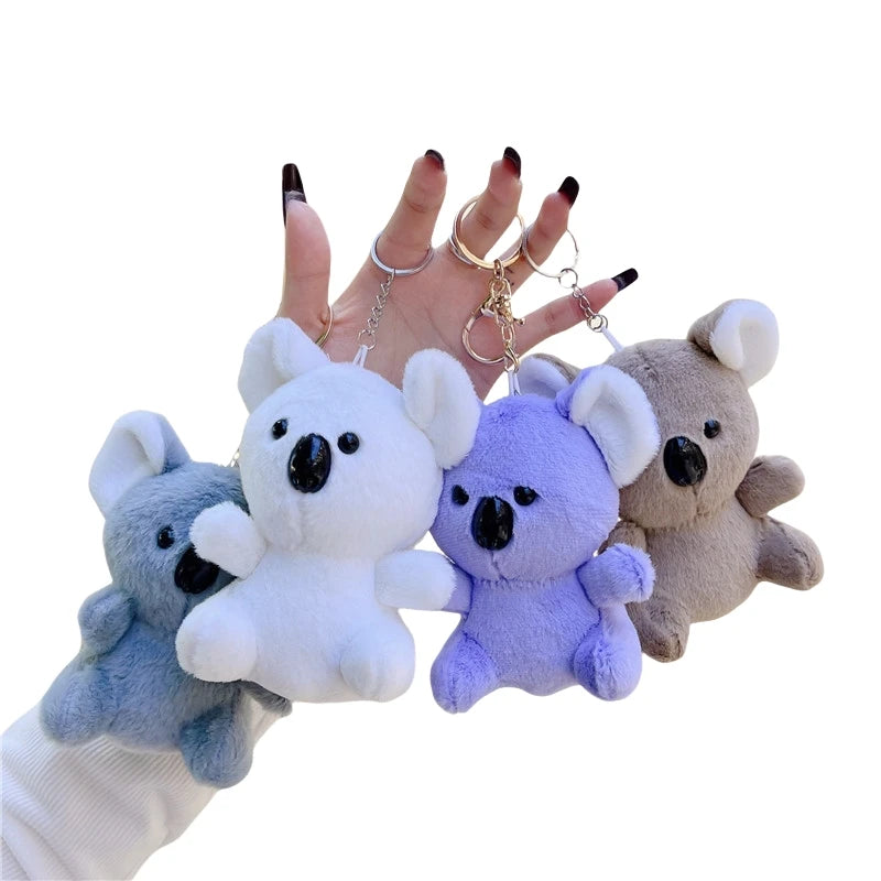 Cute Cartoon Plushie Plush Plush Doll Koala Keychain Australian Tourist Souvenirs Gift Ornaments Accessories Stuffed Animal Toys