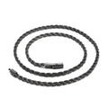 Fashion Jewelry Wholesale bar Custom logo Anxiety Necklace Gothic Vintage Stainless Steel Twisted Rope Chain Statement Necklaces