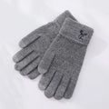 Cheap Warm Winter Outdoor Driving Thicken Men Knitted Gloves