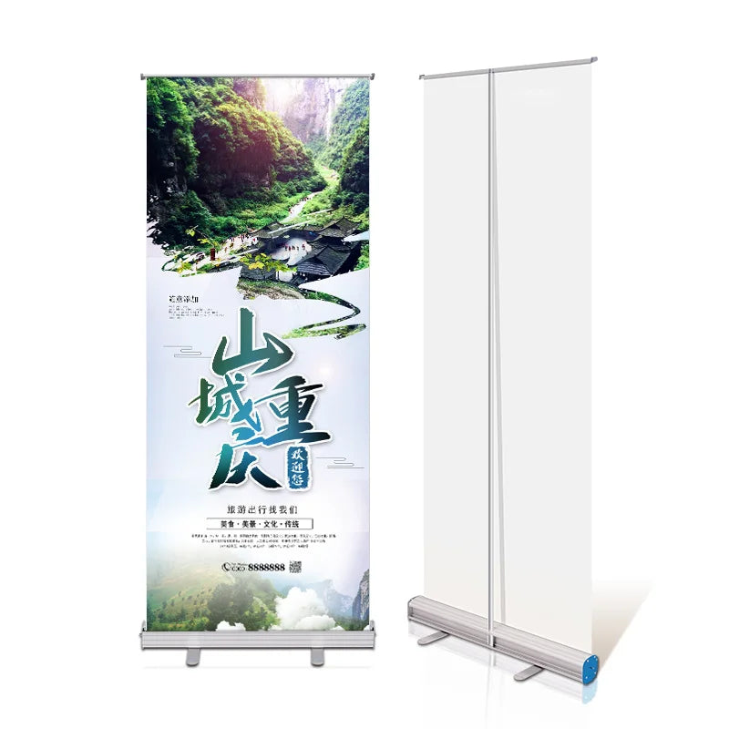 Eachsign ES-Rollup Super Alloy Roll Banner Stand Display Eco-Friendly UV Resistant Waterproof High-Grade Roll-Up Stand