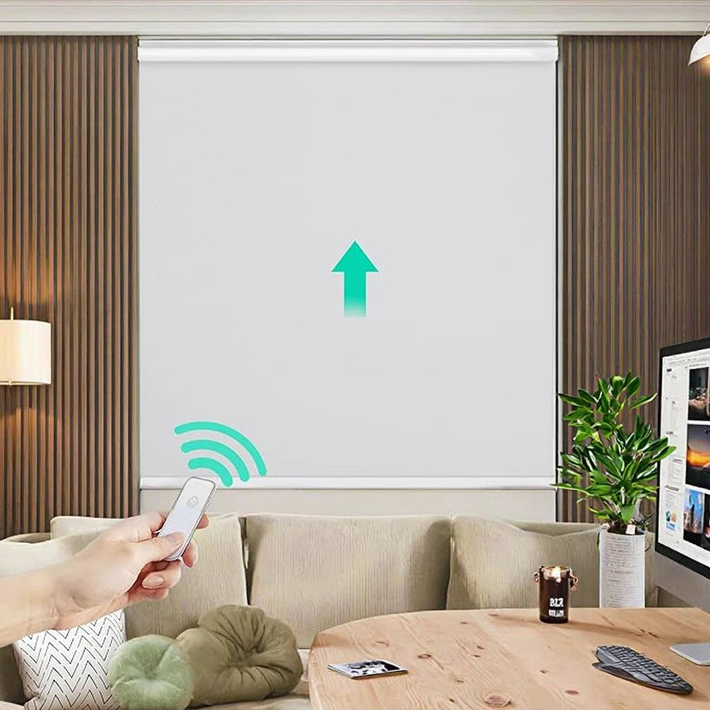 Hot-Selling Intelligent Electric Blackout Curtains Applied in Home Office