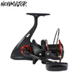 NEWMAJOR 5000-12000 12+1BB 4.6:1/4.7:1 Spinning Fishing Reel with Reinforced Nylon Aluminum Alloy Materials for Stream Fishing
