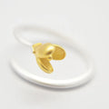 925 Sterling Silver Magnolia Flower Rings for Women Exquisite Adjustable Open Ring Silver 925 Jewelry
