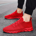 Oversized Men's Shoes Summer Mesh Breathable EVA Outsole Lightweight Running Shoes
