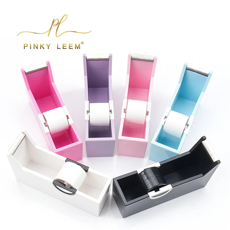 Pinky leem New Plastic Tape Cutter Lash Dispenser Professional Tape Cutting Eyelash Extension Tools Eyelash Tape Cutter Machine