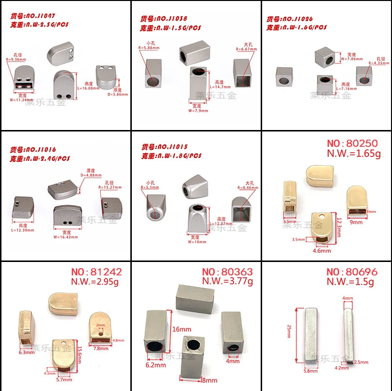 Shishi Wholesale Fashionable High-end Eco-electroplating Cord End Stopper for Garment Rope Swimming Trunks Rope