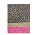 Geometric Pattern Waterproof PVC Faux Leather Decorative Packaging Boxes for Bag Golf Furniture & Home Textile