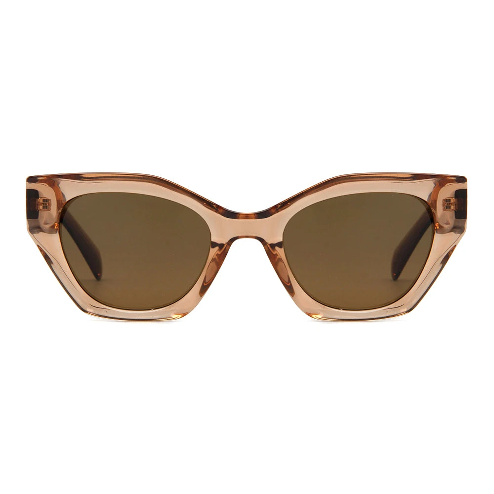 Wholesale Italian Cat Eye Acetate Sun Glasses TR90 Colorful Fashionable Colors Selected High-end Materials Frame Glasses