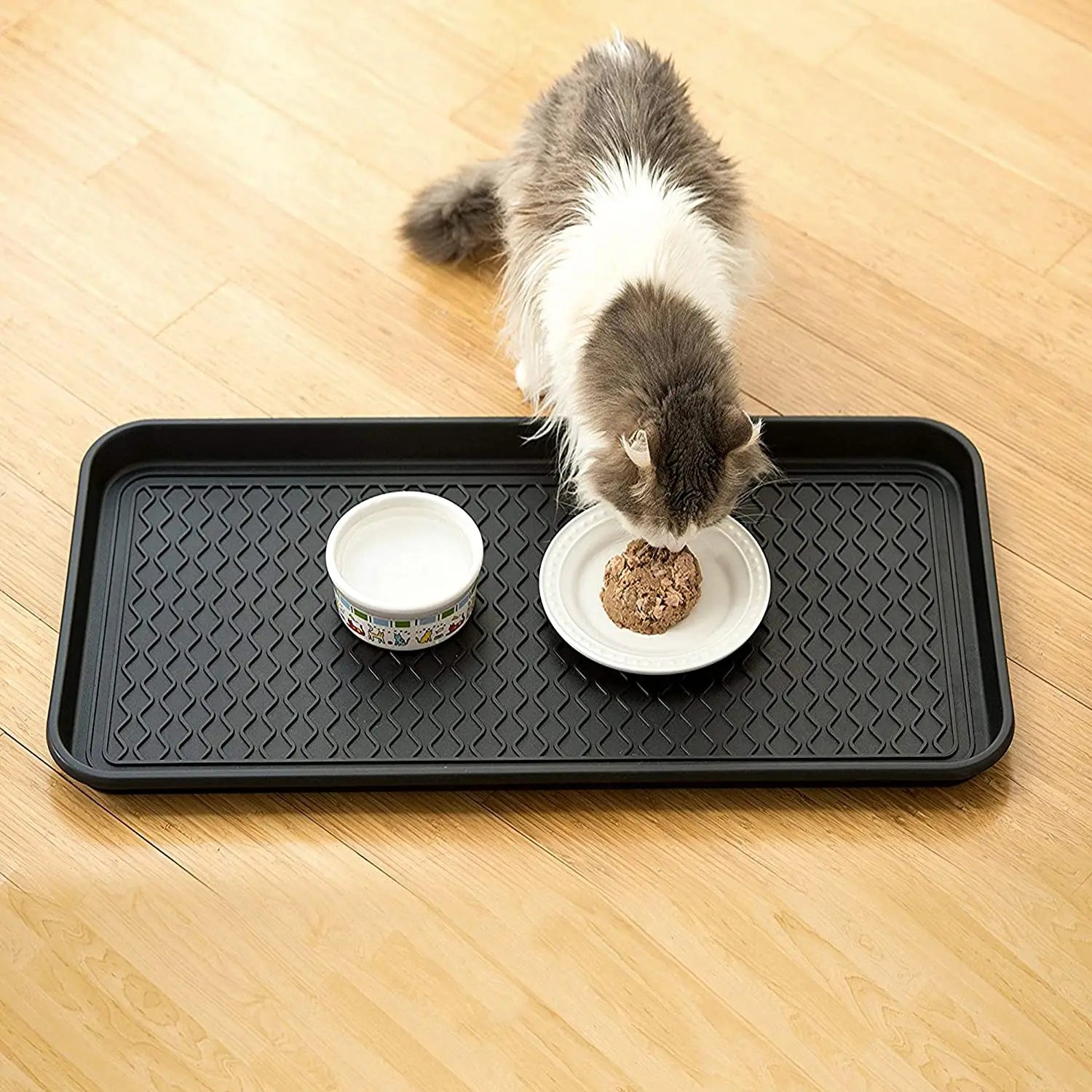 All Purpose Boot Tray Indoor Outdoor Washable Mat Shoes Boots Plants Mud Pet Food Bowls or Car Storage