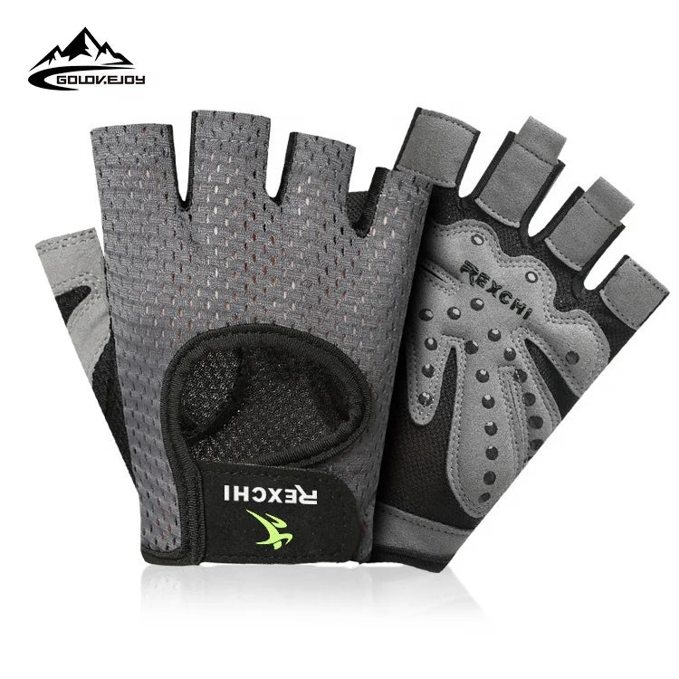 GOLOVEJOY XG08 Professional Non Slip Net Breathable Wear for Men and Women Unisex Weight Fitness Workout Training Sports Gloves