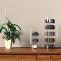 Transparent Acrylic Display Stand Superimposed Belt Storage Box Watch Dust Box Wardrobe Tie Strong Magnetic Finishing Box