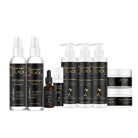 Arganrro Sulfate Free Afro Natural Kinky Coily Twist Lock Dreadlock Hair Care Products Set