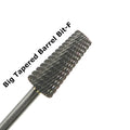 Flat Top 5in1 Carbide Nail Drill Bits 3in1 Nail Electric File Drill Bit Gel Cuticle Nail Carbide Burr F XF 2XF