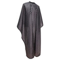 FYD Professional Salon Cape Black and White Stripes Polyester Haircut Apron Hair Cutting Cape
