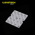30 Degree Floodlight Lens 4x4 Lens Array for 3535 3030 Leds PC/PMMA Material