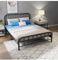 New Design High Quality Simple Metal Adult Bed Modern Style Steel Customized Strong Bed