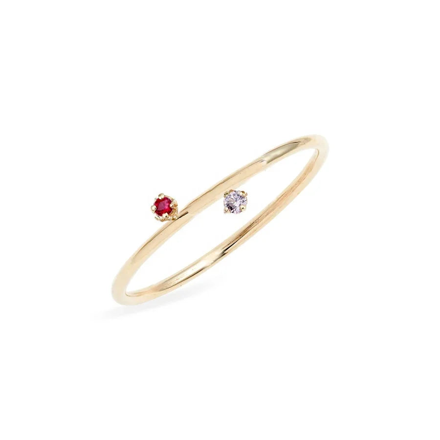 LOZRUNVE 925 Sterling Silver Delicate Dainty Stacking Thin Band Ring Beautiful Jewelry