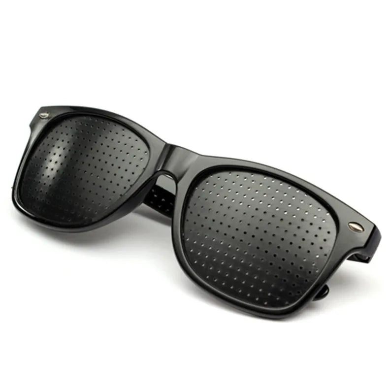 Anti-myopia Pinhole Glasses Pin hole Sunglasses Exercise Eyesight Improve Healing vision Care Eyeglasses Pinhole Glasses