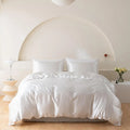 Organic Eco-Friendly Hotel Direct Twin Sheets Bedding Set Fitted Cooling Bed Sheet
