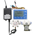 LED Digital Display Flow Quantitative Controller Instrument 3/8" PE Quick Connect Water Sensor Solenoid Valve Electric