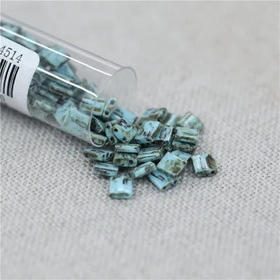 5*5*1.9mm TL Imported Japanese Glass Seed Bead Retail 10 Grams Miyuki Tila Beads for Jewelry Making