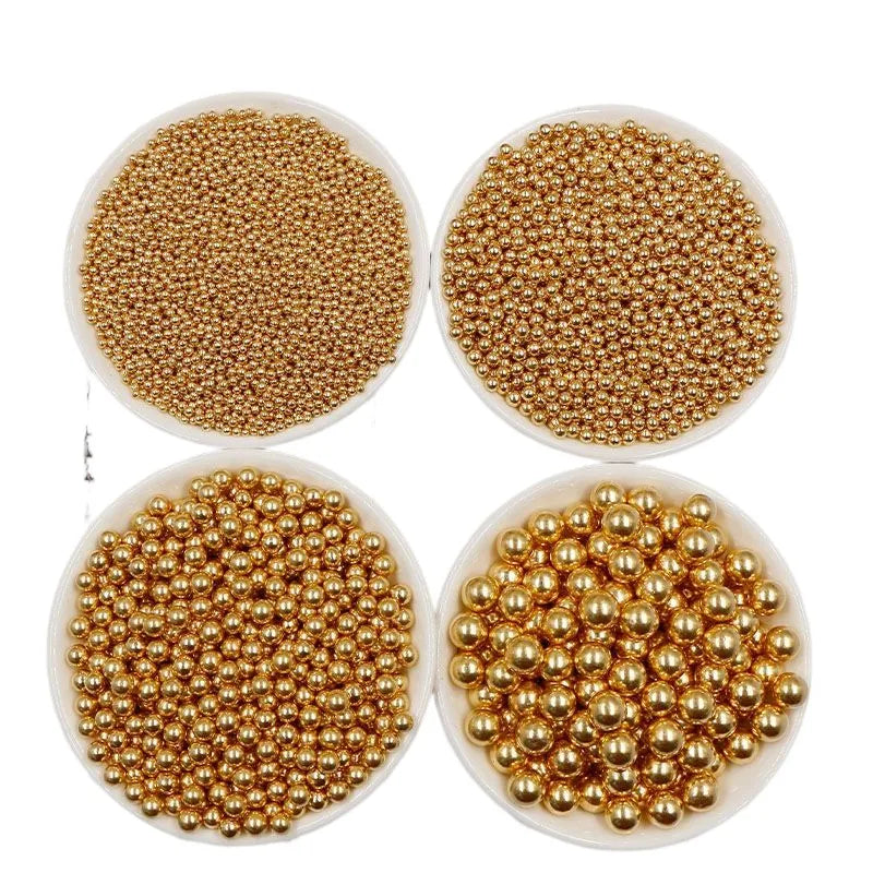 For Silver Sugar Beads Wholesale Sprinkles Sweet Cake Decoration Solid Metallic Gold Sugar Rod Sugar Sprinkles Bag