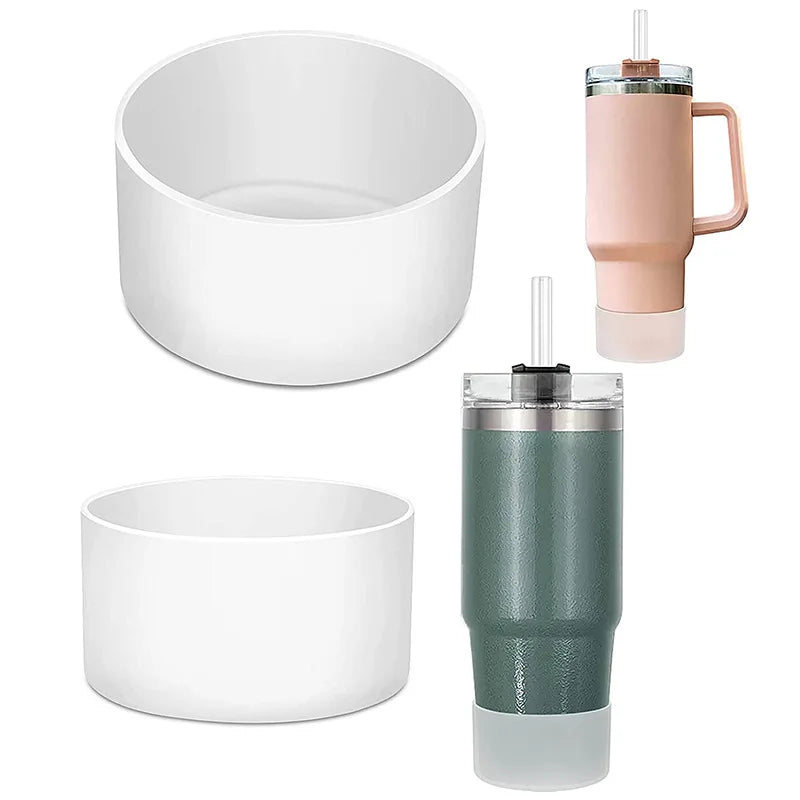Custom Silicone Tumbler Boot Reduces Noise Protective Cover for Water Bottle Mug Cup-Tableware