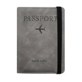 2023 Factory Wholesale Custom PU Leather Card Bag RFID Passport case Travel Wallet Certificate Bag