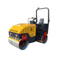 Double Steel-Wheeled Mini Road Roller 2.5ton  Double Drum Road Roller