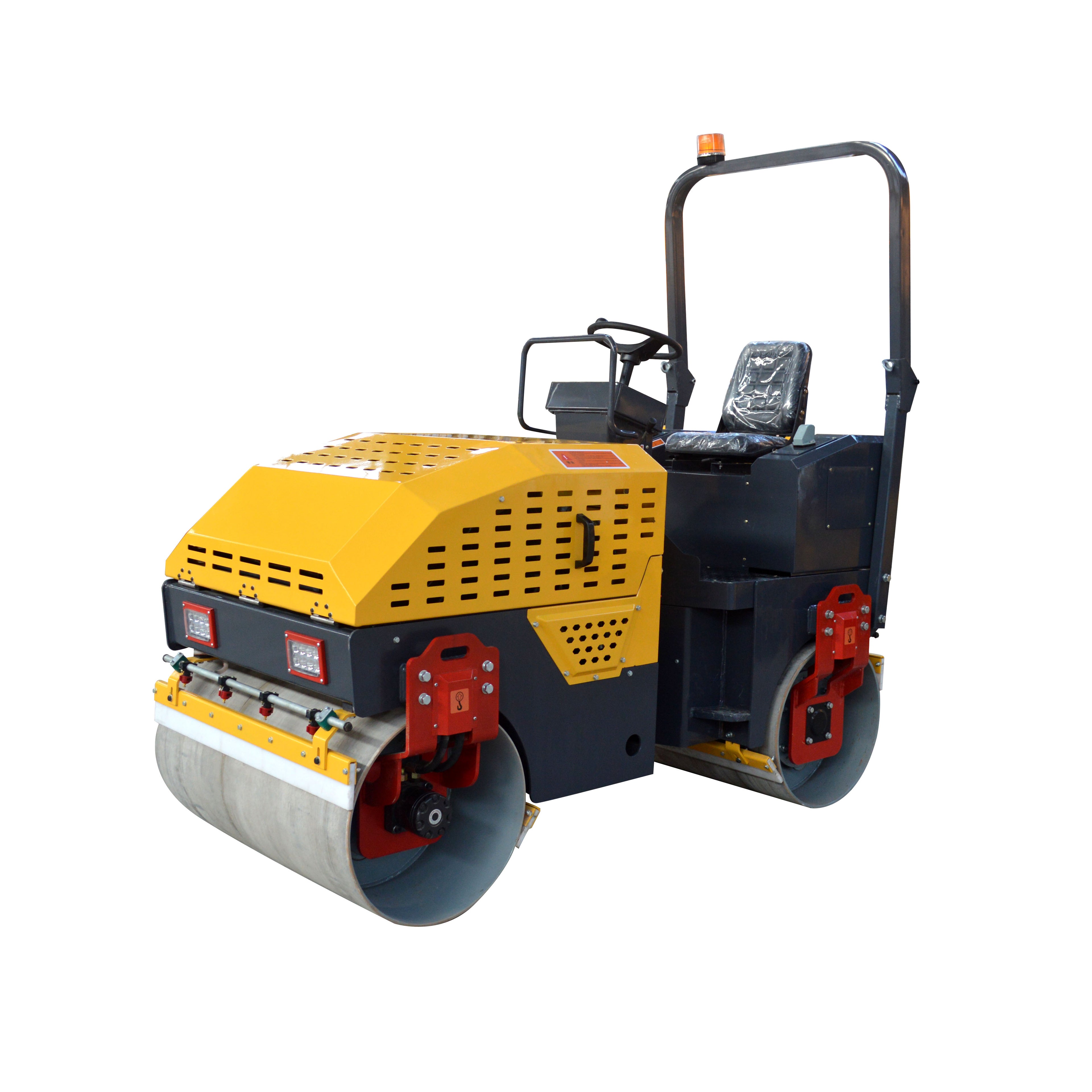 Double Steel-Wheeled Mini Road Roller 2.5ton  Double Drum Road Roller