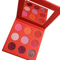Custom Eyeshadow Palette Packaging with Shimmer Finish for Light Dark Fair Skin Tones Dry Eye Shadow Form