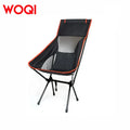 WOQI Lightweight Beach Lounge Chair Safe Comfortable Professional Design Foldable for Camping Hiking Featuring Sponge Pillow