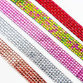 Self-Adhesive 3mm Crystal Glass Squares Rhinestone Diamond Ribbon Glitter Sticker for Car DIY Arts Wedding Garment Hot-Fix