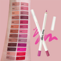 Best Seller OEM Label Lipstick Pencil Red Matte Crayon Lip Stick Moisturizing Non-stick Cup Lipstick Waterproof Lip Liner