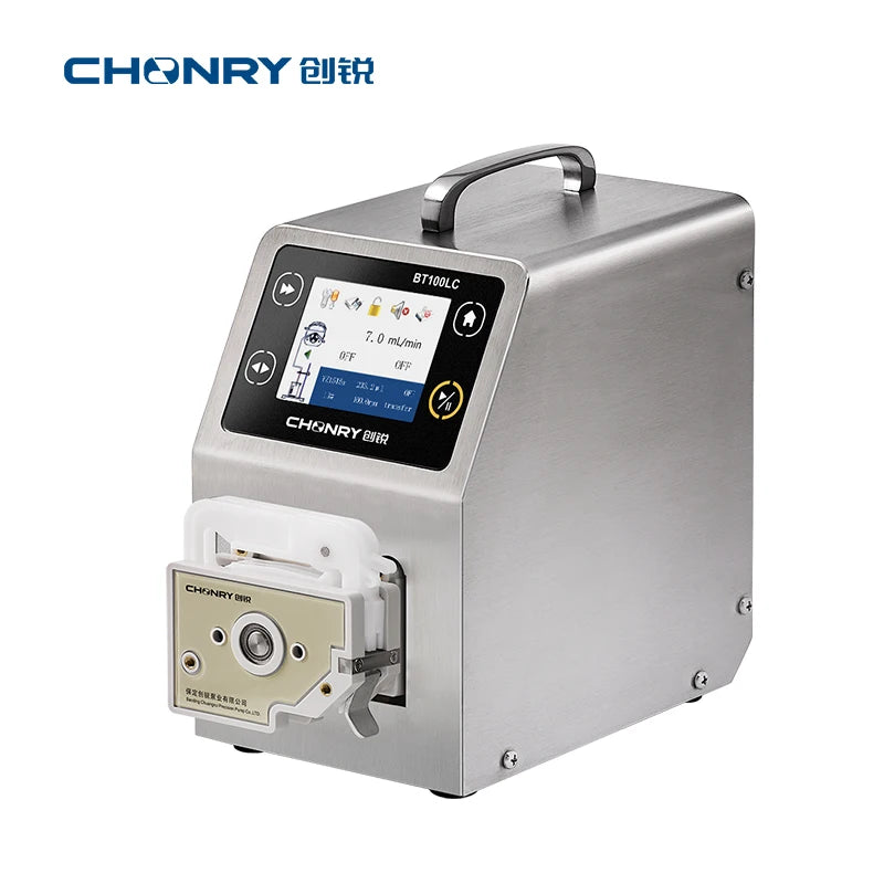 BT100LC Industrial Peristaltic Pump Intelligent Stainless Steel Peristaltic Pump  Price Multi Channel High Flow