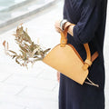 Faux Leather Flower Bag Bouquet Handbag Gift Wrap Floral Carrier Tote Market Handbag Carrier Tote Floral Arrangement Supplies