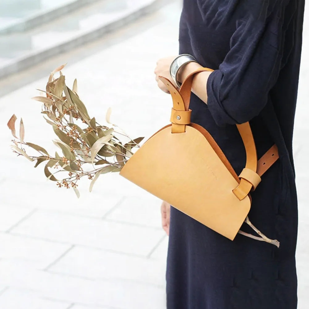 Faux Leather Flower Bag Bouquet Handbag Gift Wrap Floral Carrier Tote Market Handbag Carrier Tote Floral Arrangement Supplies