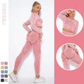 Custom Logo Women Gym Sports Yoga Fitness Clothing Wear Running Gym Fitness Sets Activewear Suit Sportswear