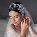 Genya Crystal Bride Wedding Hair Head Band Bridal Crown Hair Accessories for Wedding 2024
