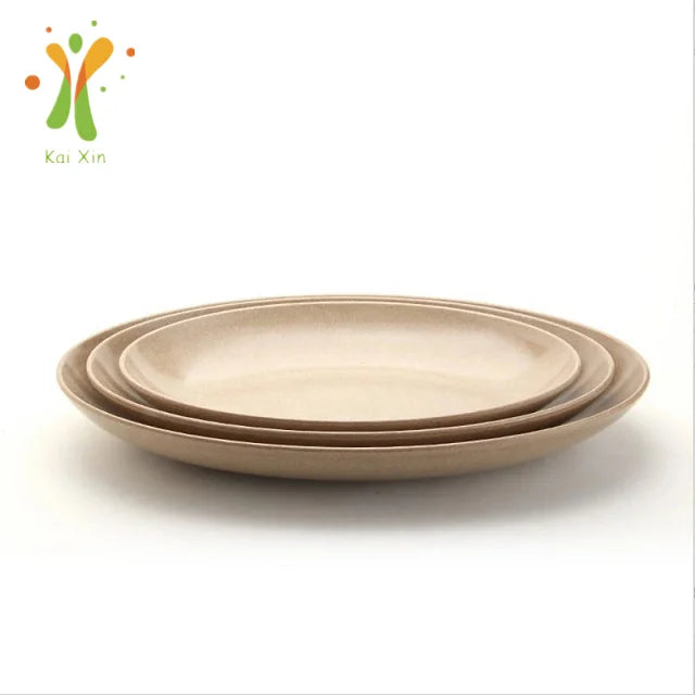 FREE SAMPLE 100% Biodegradable Rice Husk Serving Plate Serving Dish