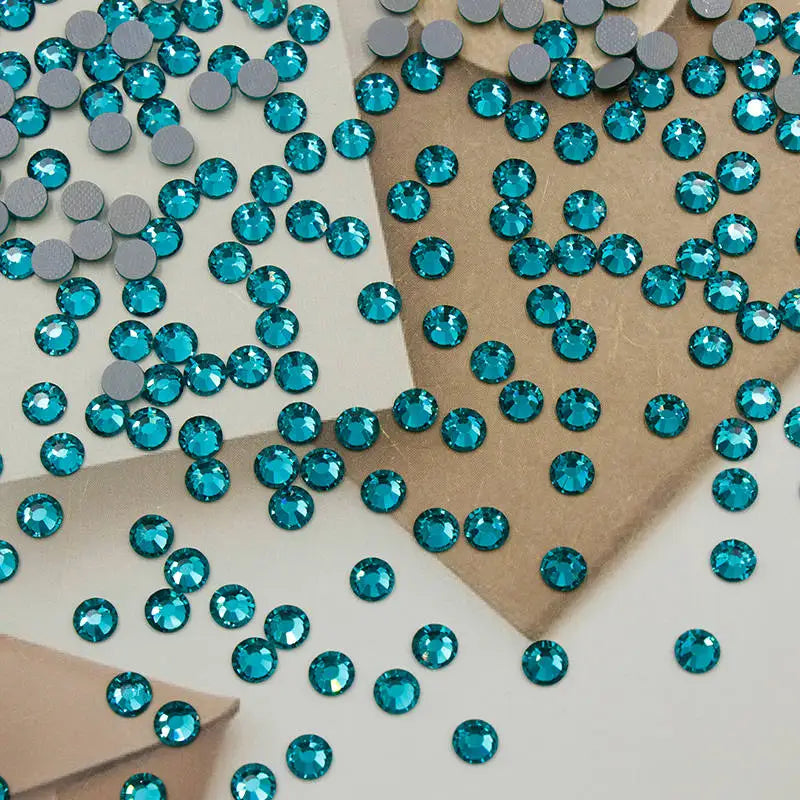 Wholesale Bulk Loose Rhinestones Flatback Ss20 Hot Fix Rhinestone Design for Sunglasses Women Shiny Garment DIY Design 3D