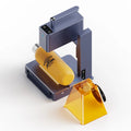 World's Fastest Blue Laser LP2 Engraver Easy Carry Portable for 2 Engraving Leather Wood Acrylic Plywood New