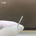 Classic 925 Silver Total 0.3 Ct Round Excellent Cut Pass Diamond Test D Color Moissanite Cocktail Ring for Women Fine Jewelry