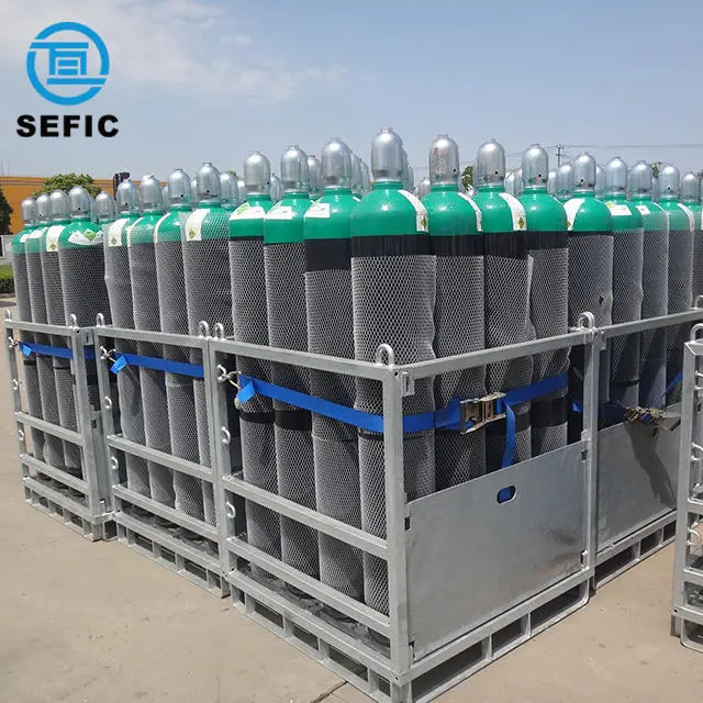 Seamless N2 Gas Cylinder Large Size Competitive Price 40L Argon Cylinder