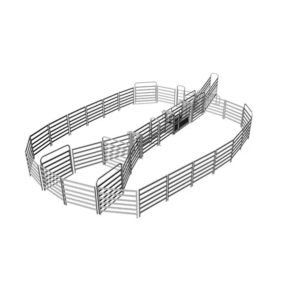 Hot Dipped Galvanized Heat Treated Heavy Duty Eco Friendly Livestock Cattle Sheep Farm Yard Panel Fence Wholesale