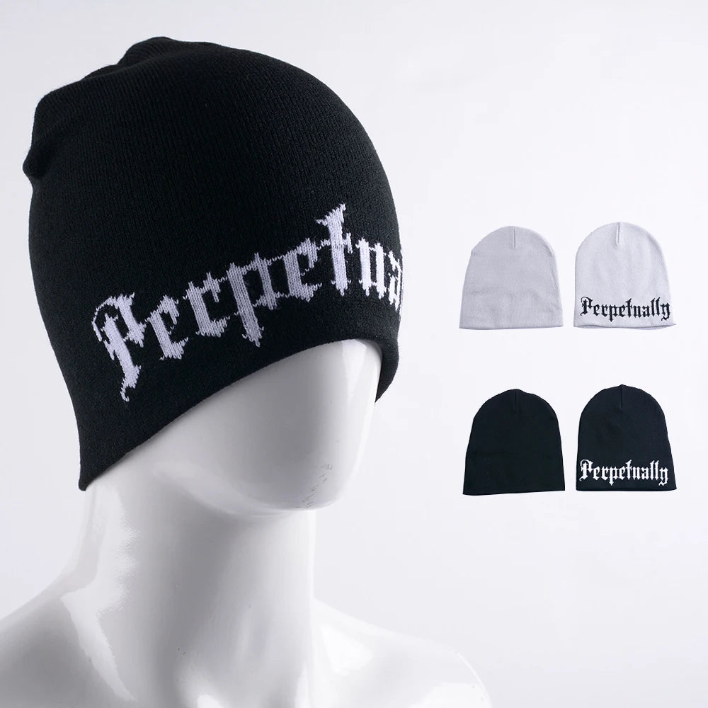 Gelan Custom Winter Knitted Hat logo Printed Jacquard Beanies Custom Beanies